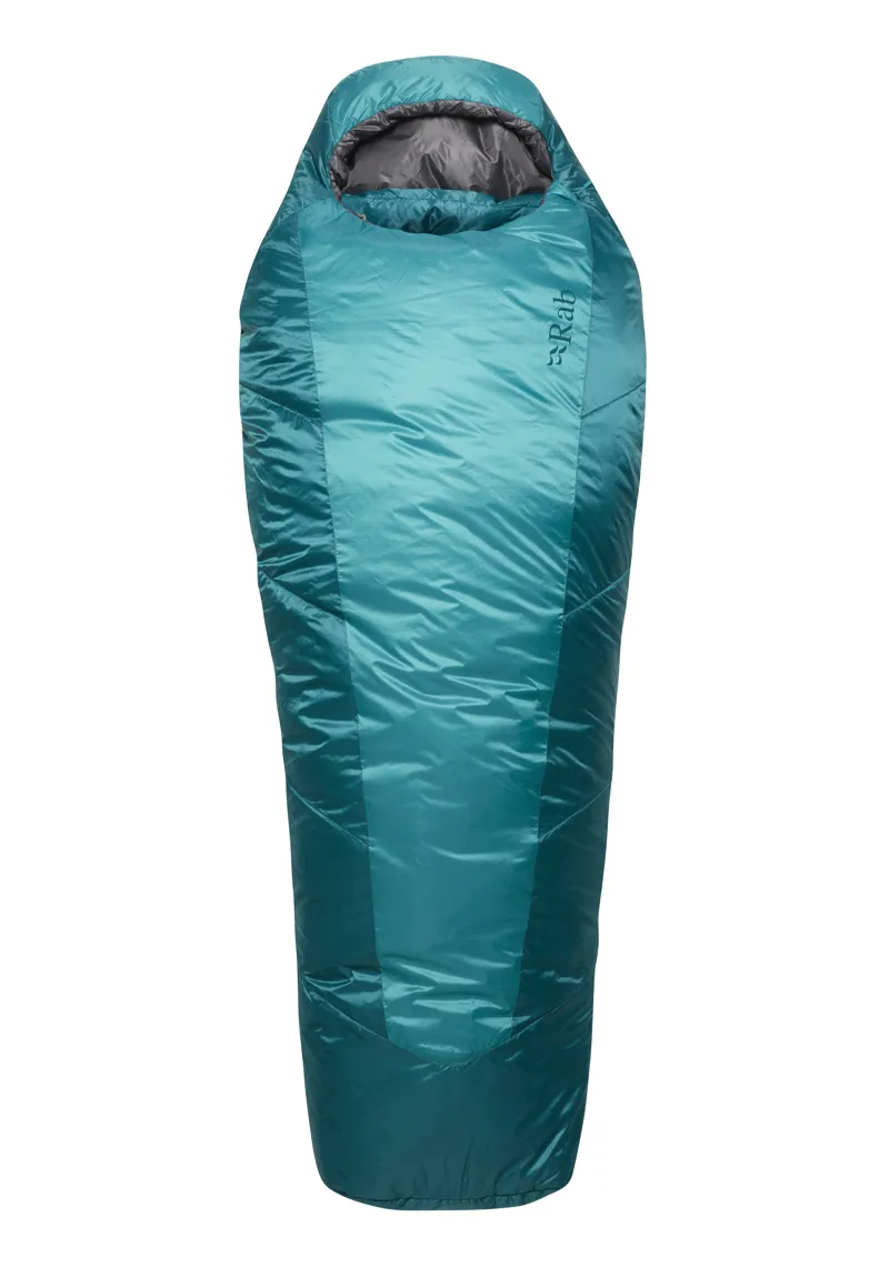 Rab Womens Solar Eco 2 Sleeping Bag Tasman - Regular - Left Zip