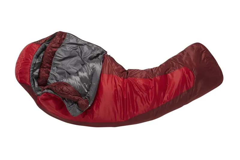 Rab Womens Solar Eco 3 Sleeping Bag Ascent Red - Regular - Left Zip-4