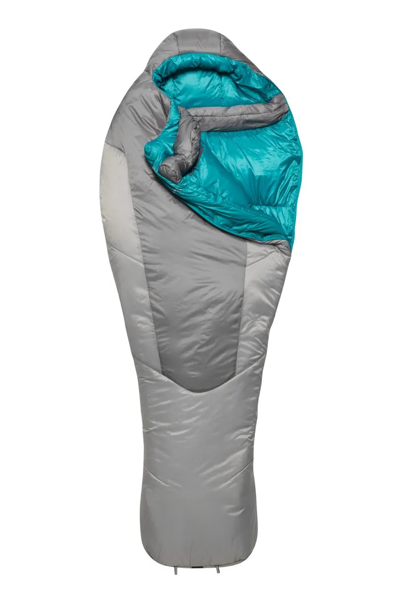 Rab Womens Solar Ultra 2 Sleeping Bag Granite - Regular - Left Zip-2