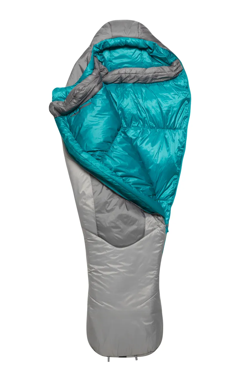 Rab Womens Solar Ultra 2 Sleeping Bag Granite - Regular - Left Zip-3