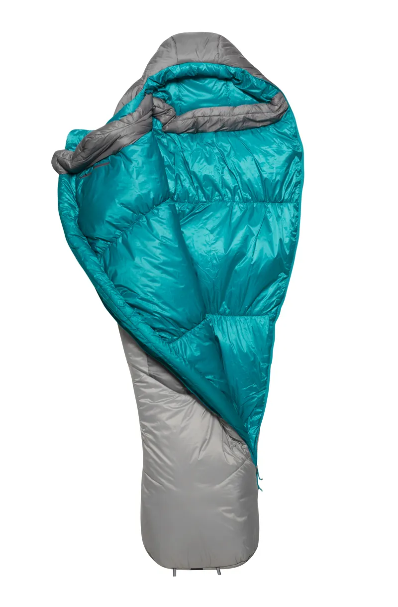 Rab Womens Solar Ultra 2 Sleeping Bag Granite - Regular - Left Zip-4