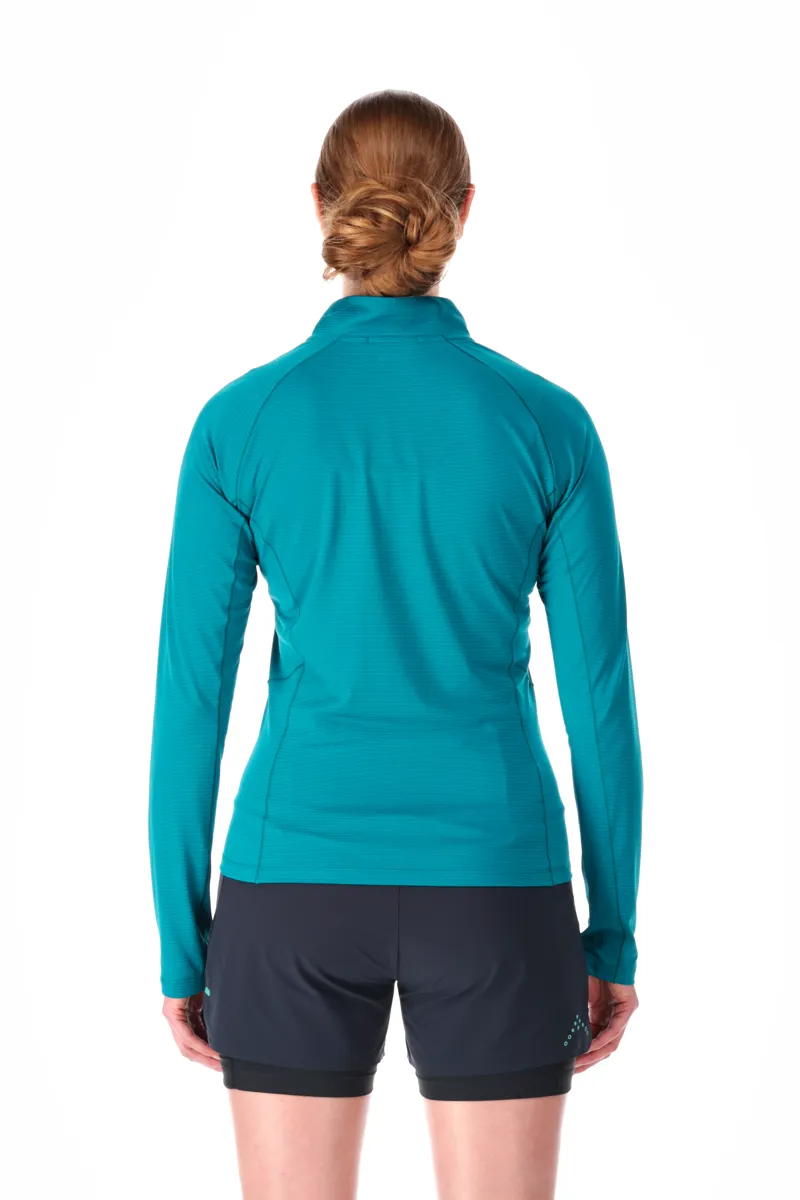Rab Womens Sonic LS Zip Ultramarine-3