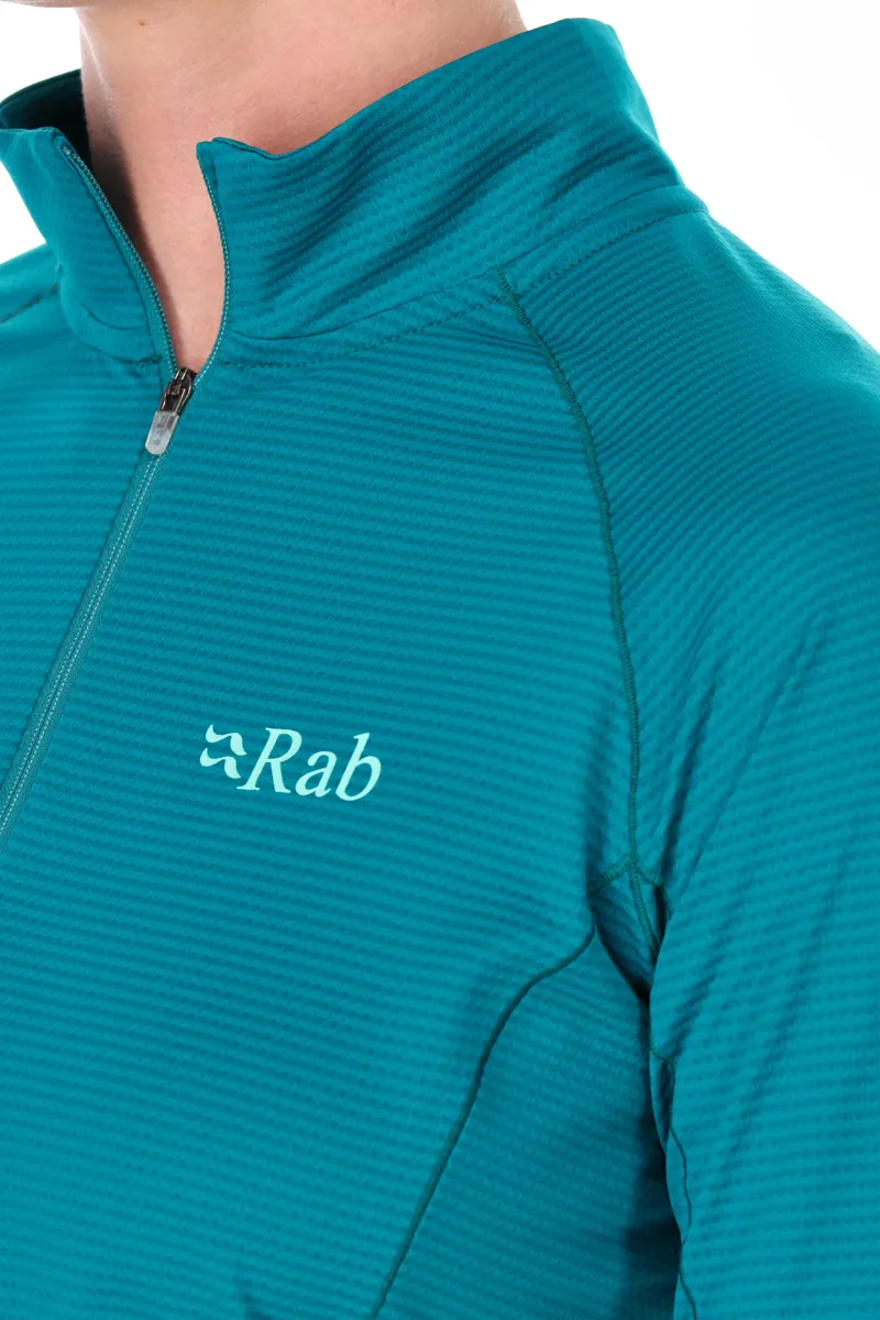 Rab Womens Sonic LS Zip Ultramarine-6