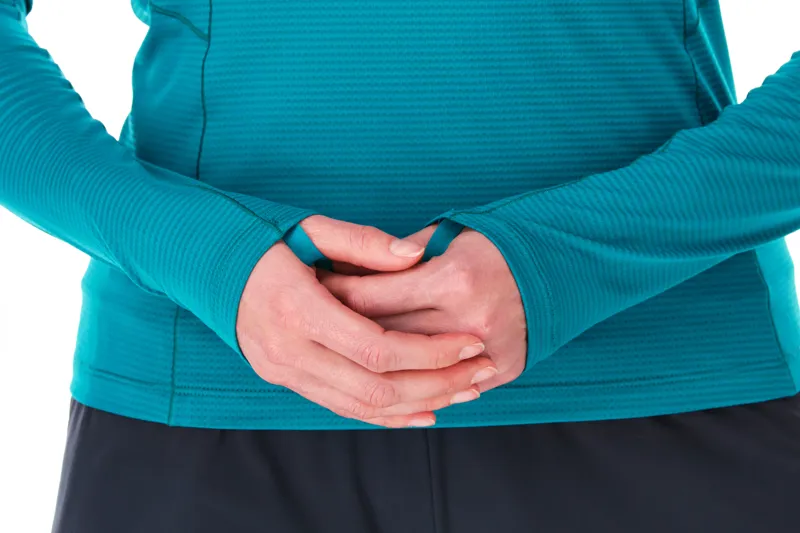 Rab Womens Sonic LS Zip Ultramarine-7