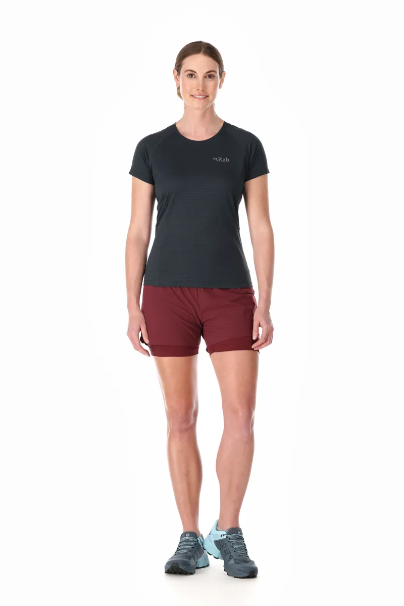 Rab Womens Sonic Tee Beluga-4