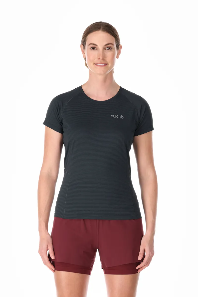 Rab Womens Sonic Tee Beluga-2