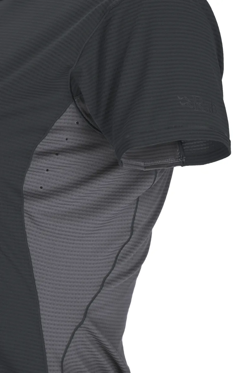 Rab Womens Sonic Ultra SS Tee Beluga/Graphene-2