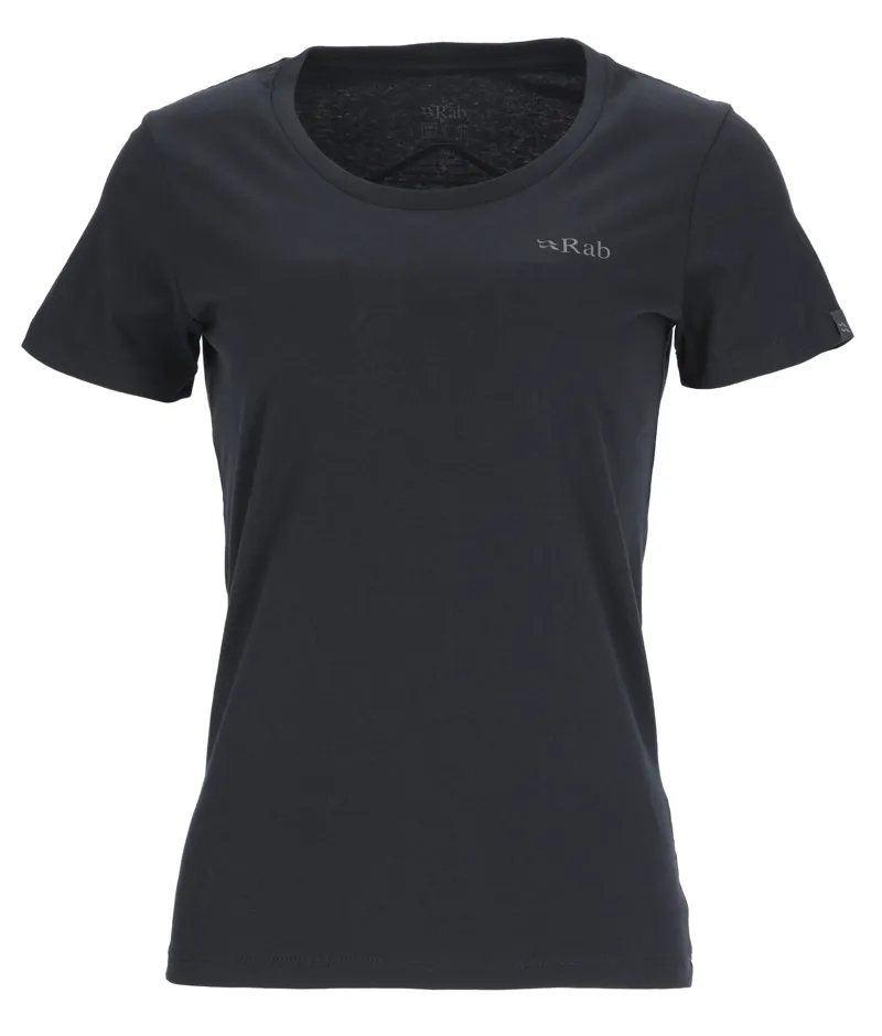 Rab Womens Stance Mountain Peak Tee Beluga