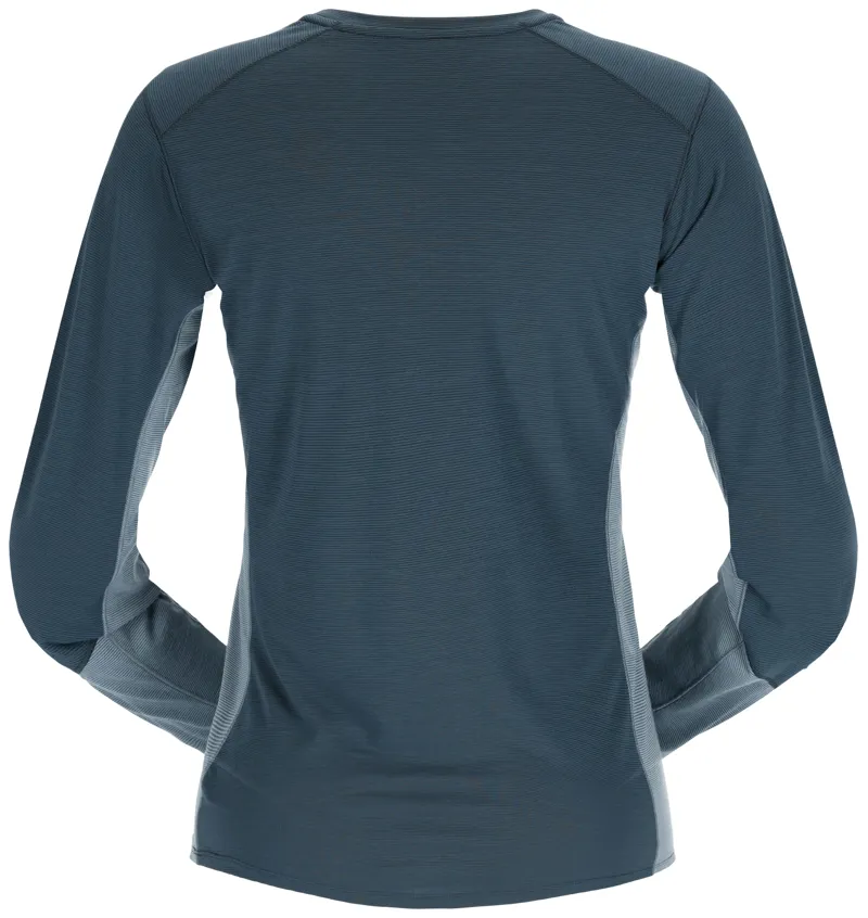 Rab Womens Syncrino Base LS Tee Orion Blue-1