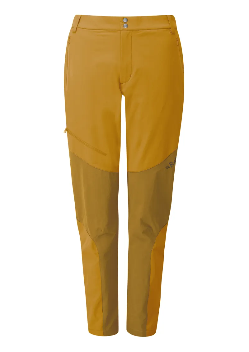 Rab Womens Torque Mountain Pants Dark Butternut
