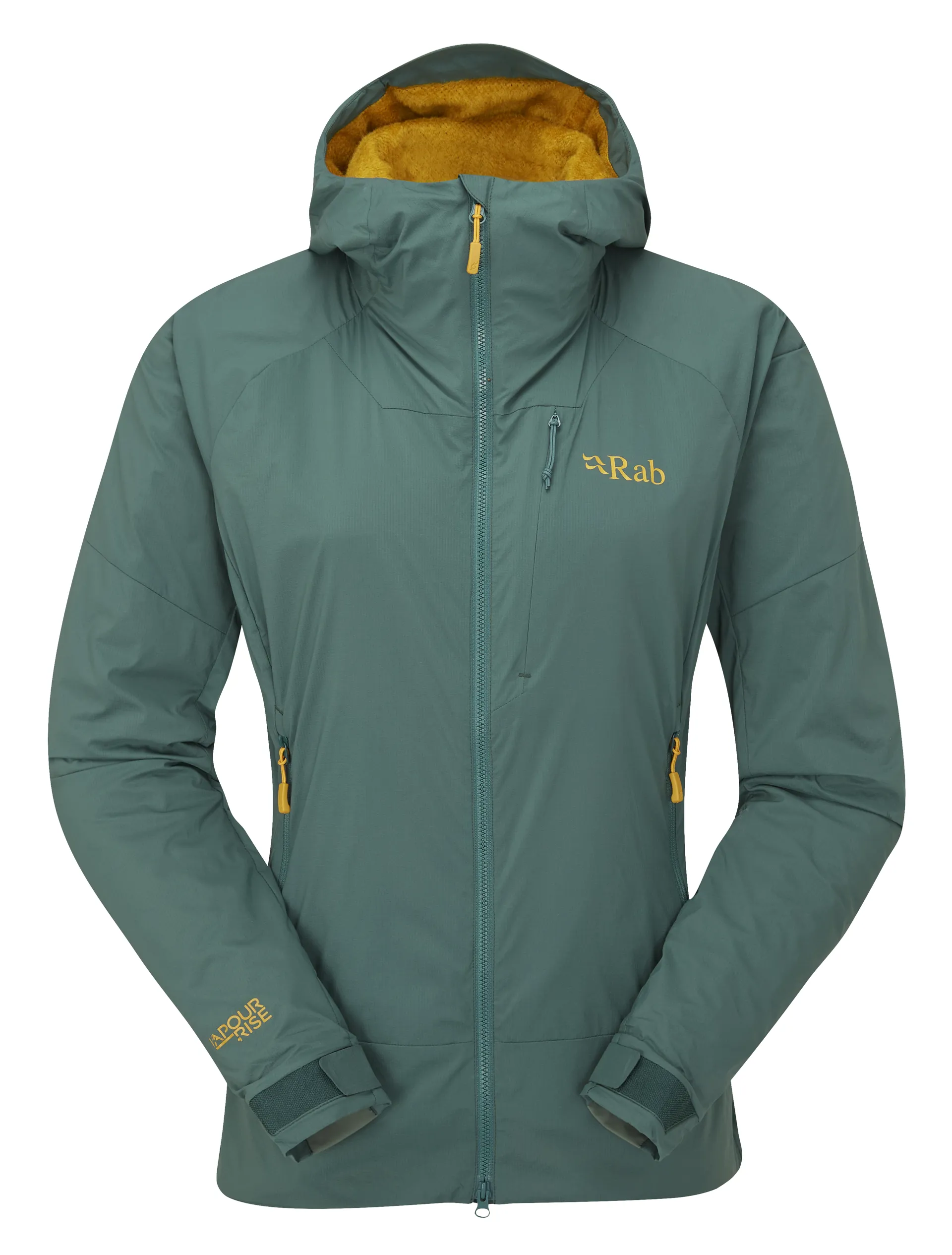 Rab Rv Jacket Rab Womens VR Summit Jacket Green Slate