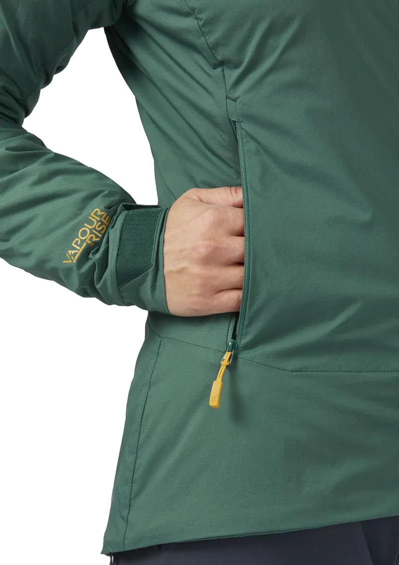 Rab Womens VR Summit Jacket Green Slate-7