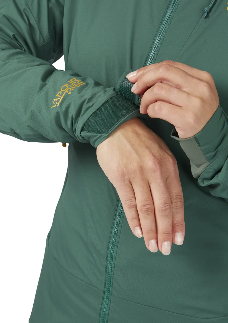 Rab Womens VR Summit Jacket Green Slate-9