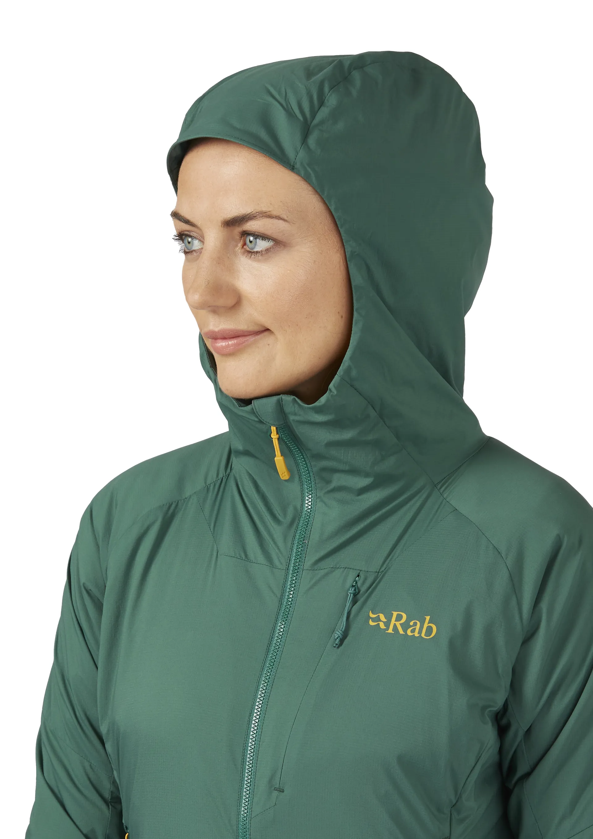 Rab Rv Jacket Rab Womens VR Summit Jacket Green Slate