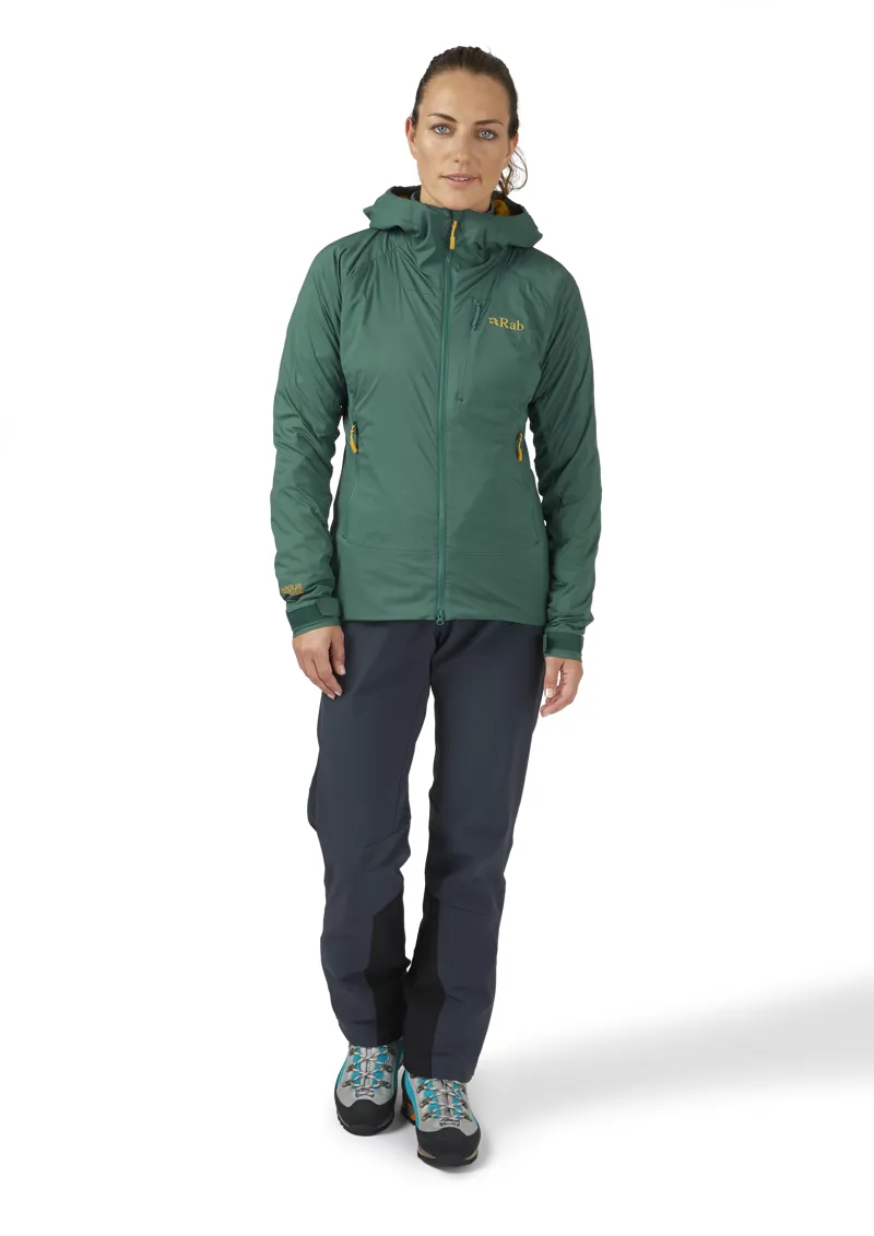 Rab Womens VR Summit Jacket Green Slate-4