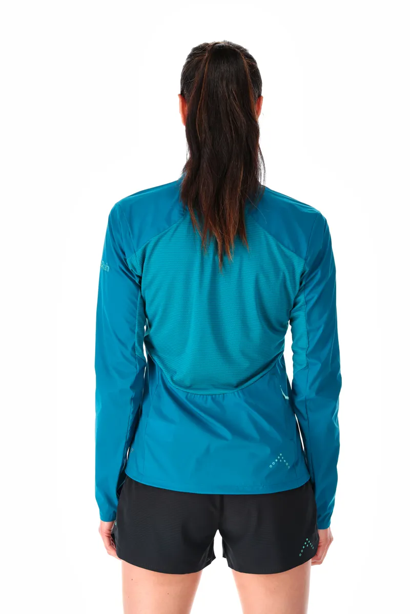 Rab Womens Windveil Pull-On Jacket Ultramarine Blue-2