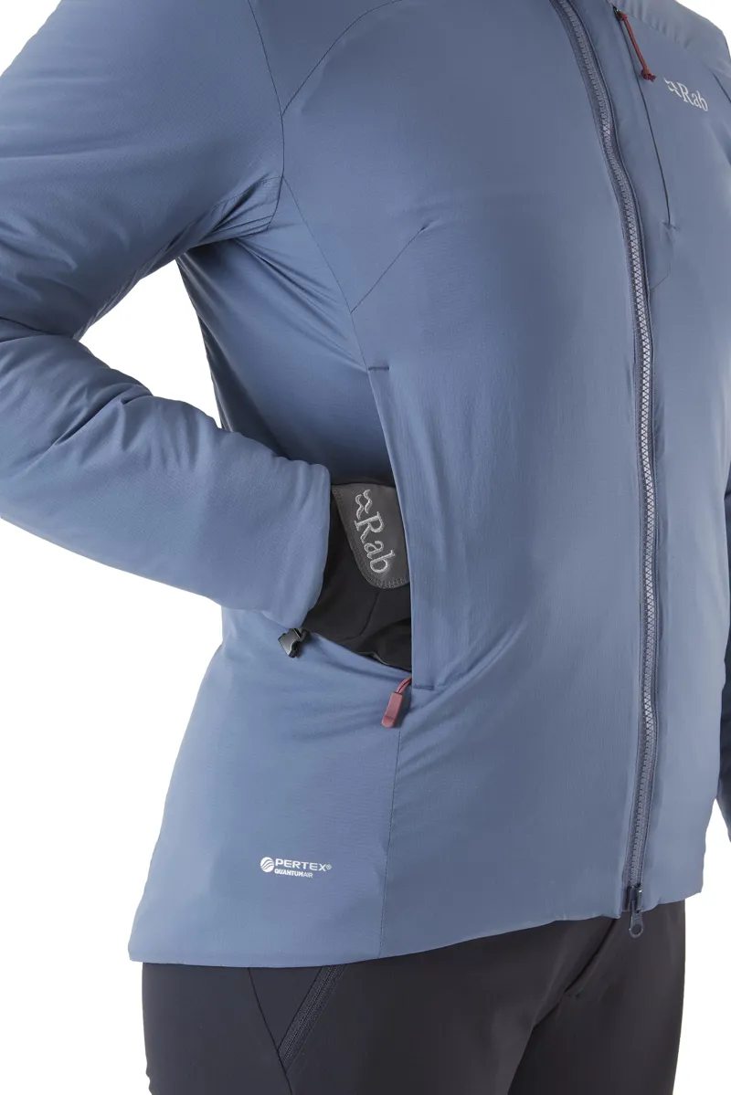 Rab Womens Xenair Alpine Jacket Bering Sea-12