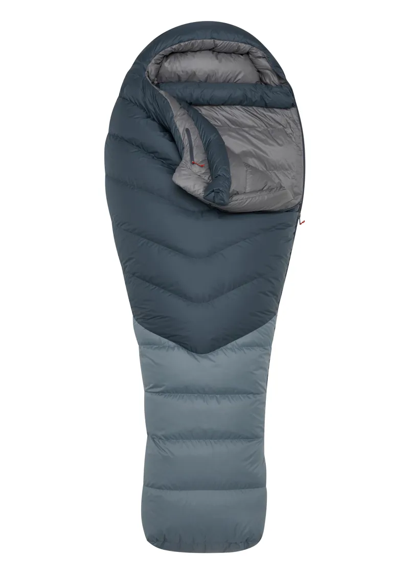 Rab Women's Alpine 800 Sleeping Bag - Regular - Left Zip Orion Blue-1