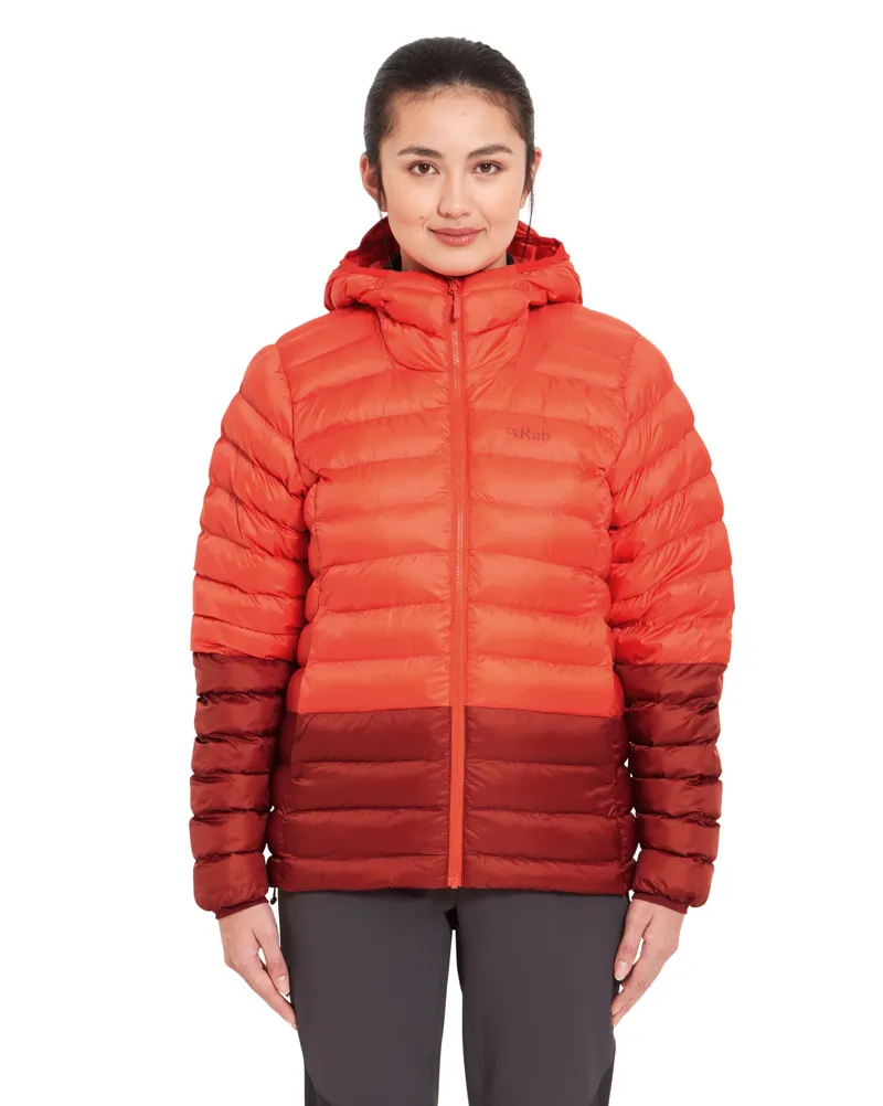 Rab Women's Cirrus Alpine Jacket Red Grapefruit/ Tuscan Red-2