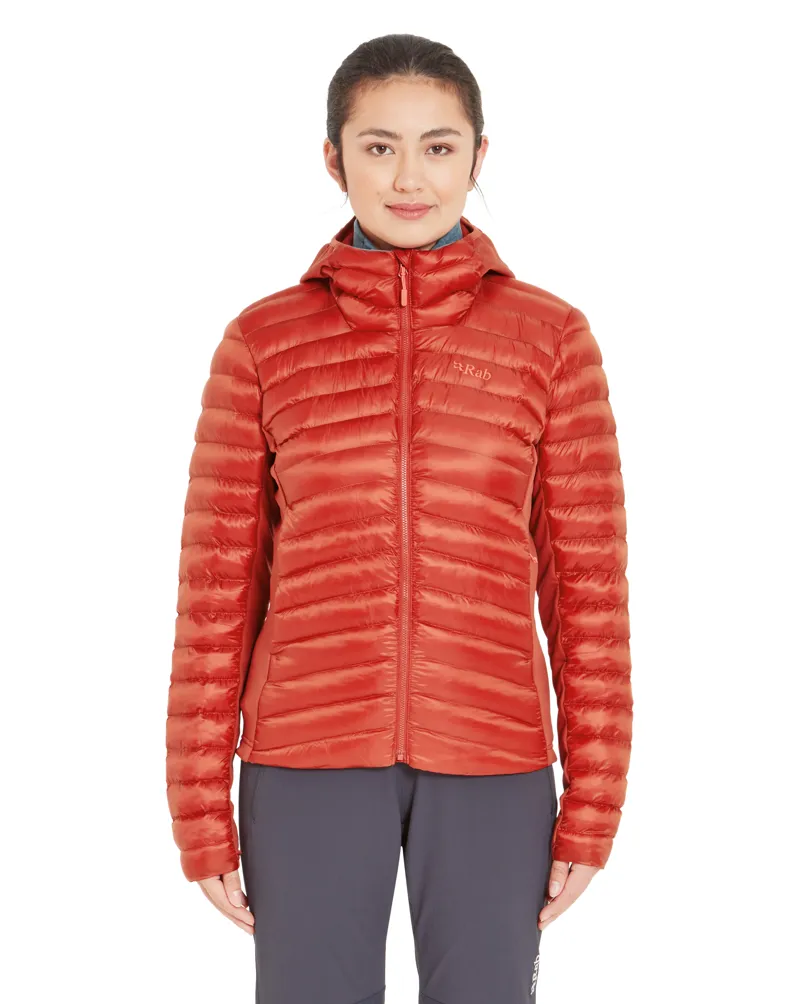 Rab Women's Cirrus Flex Hoody Tuscan Red-2