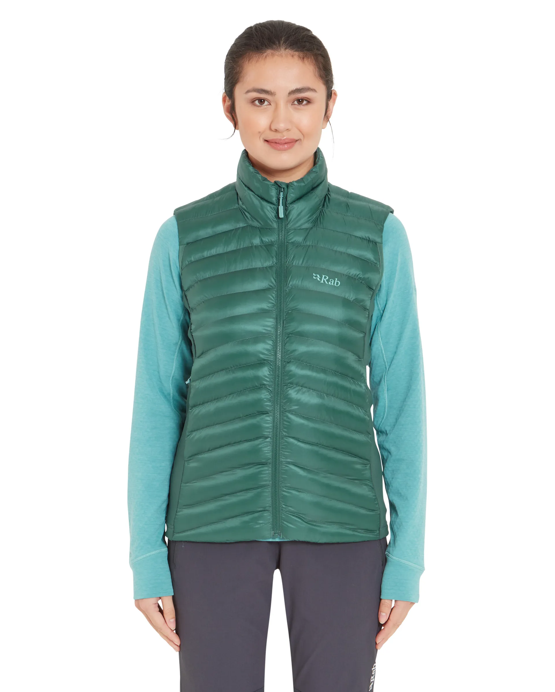 Rab Women's Cirrus Flex Vest Eucalyptus/Green Slate