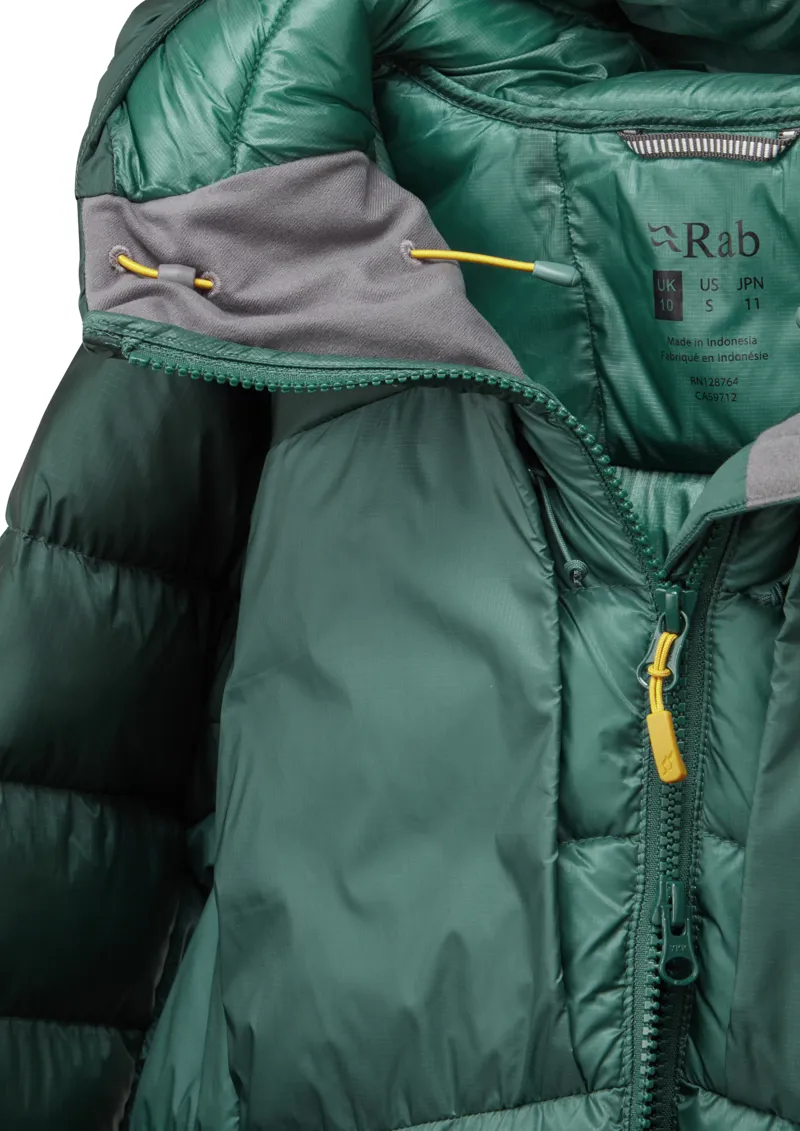 Rab Women's Cirrus Ultra Hoody Green Slate/Eucalyptus-12