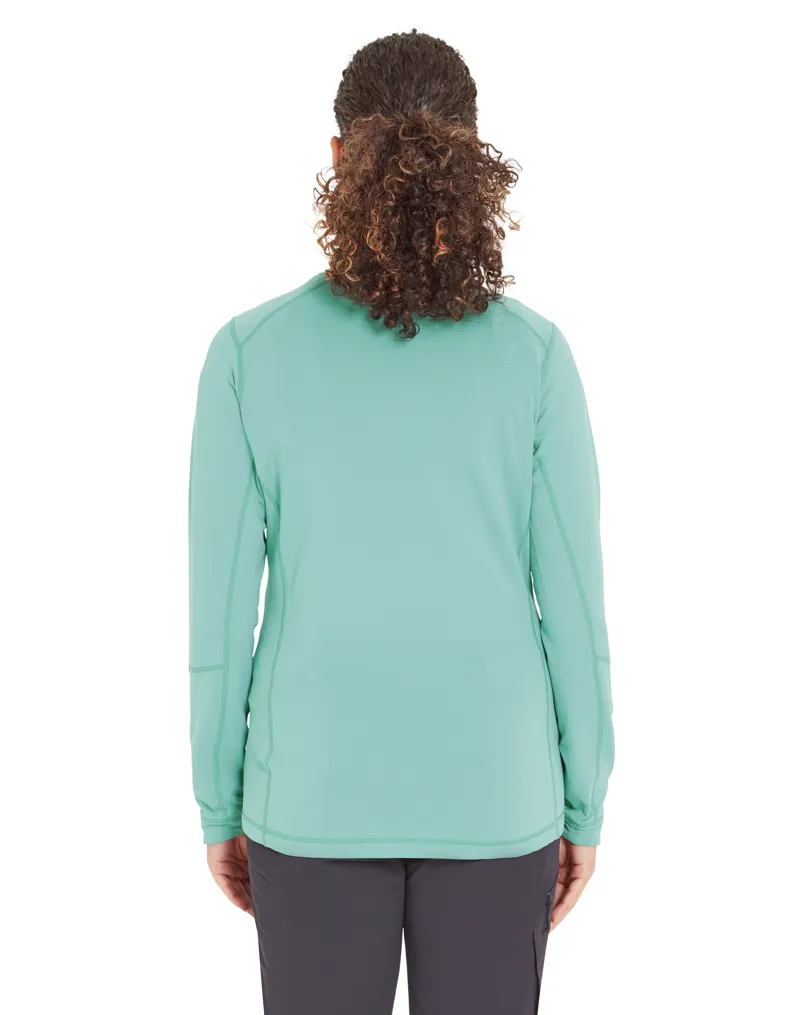 Rab Women's Conduit Crew Neck Glacier Blue-3