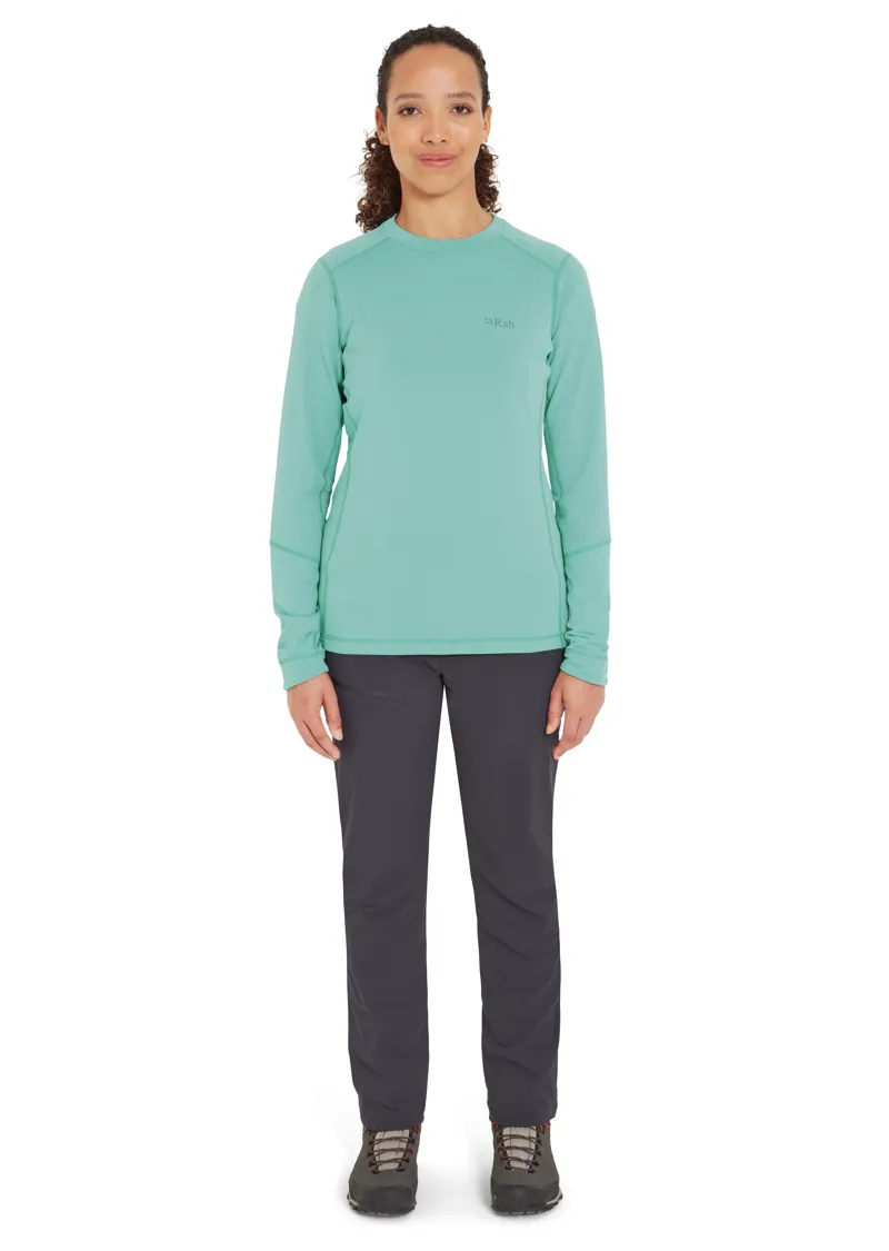 Rab Women's Conduit Crew Neck Glacier Blue-4