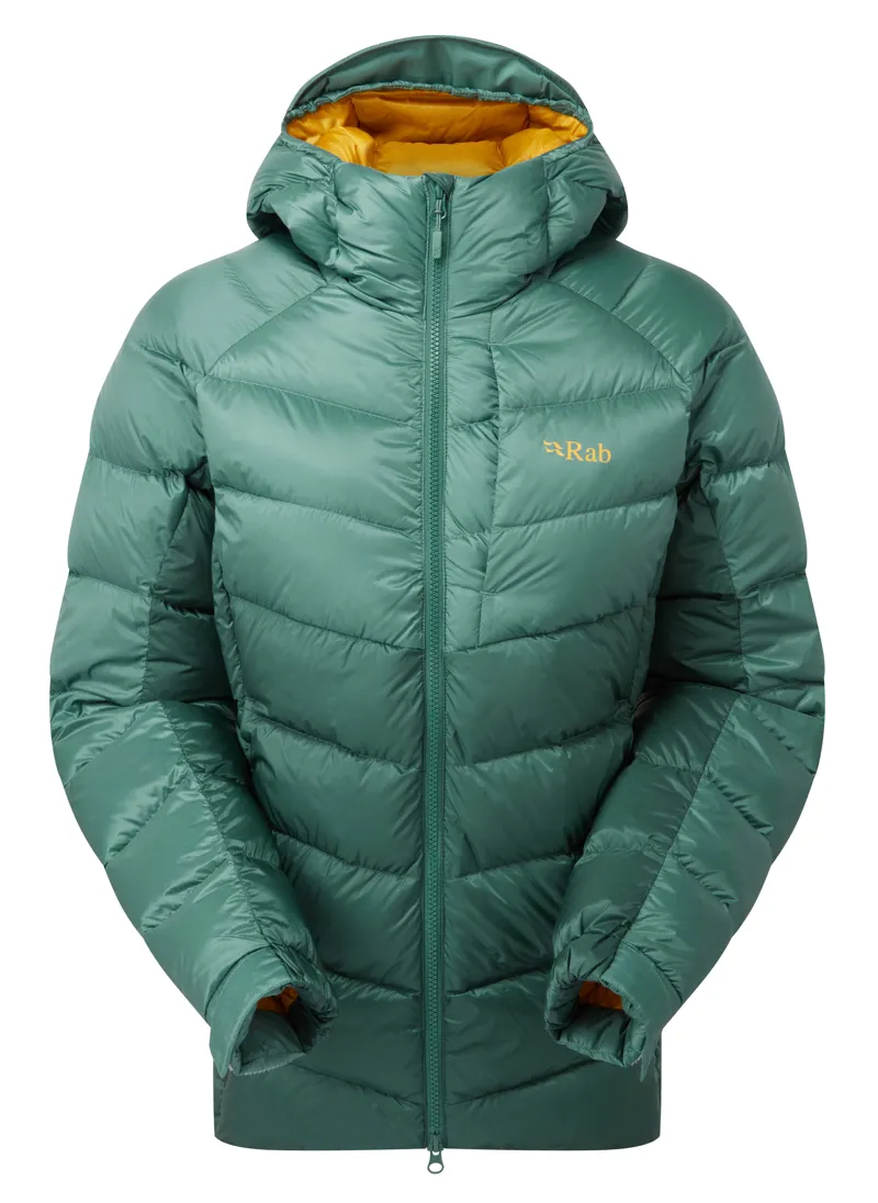 Rab Women's Glaceon Pro Jacket Eucalyptus/Green Slate