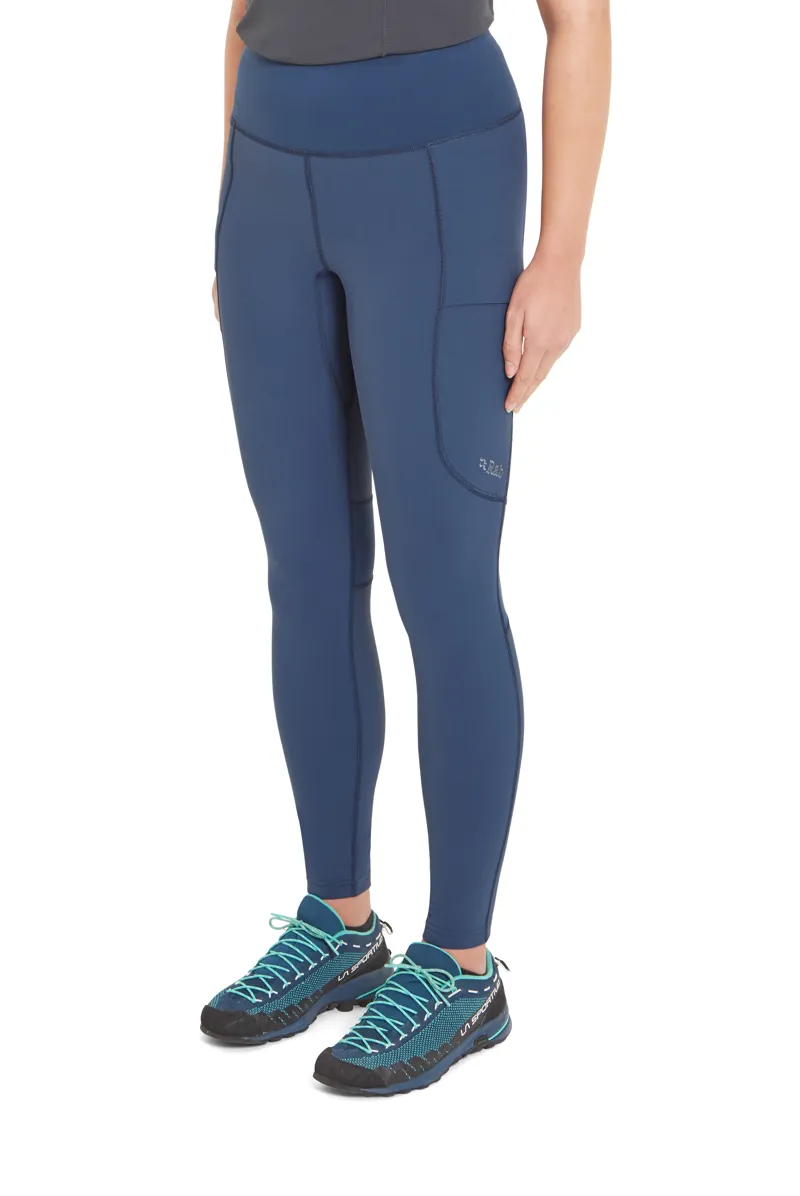 Rab Women's Incline AS Tights Tempest Blue-3