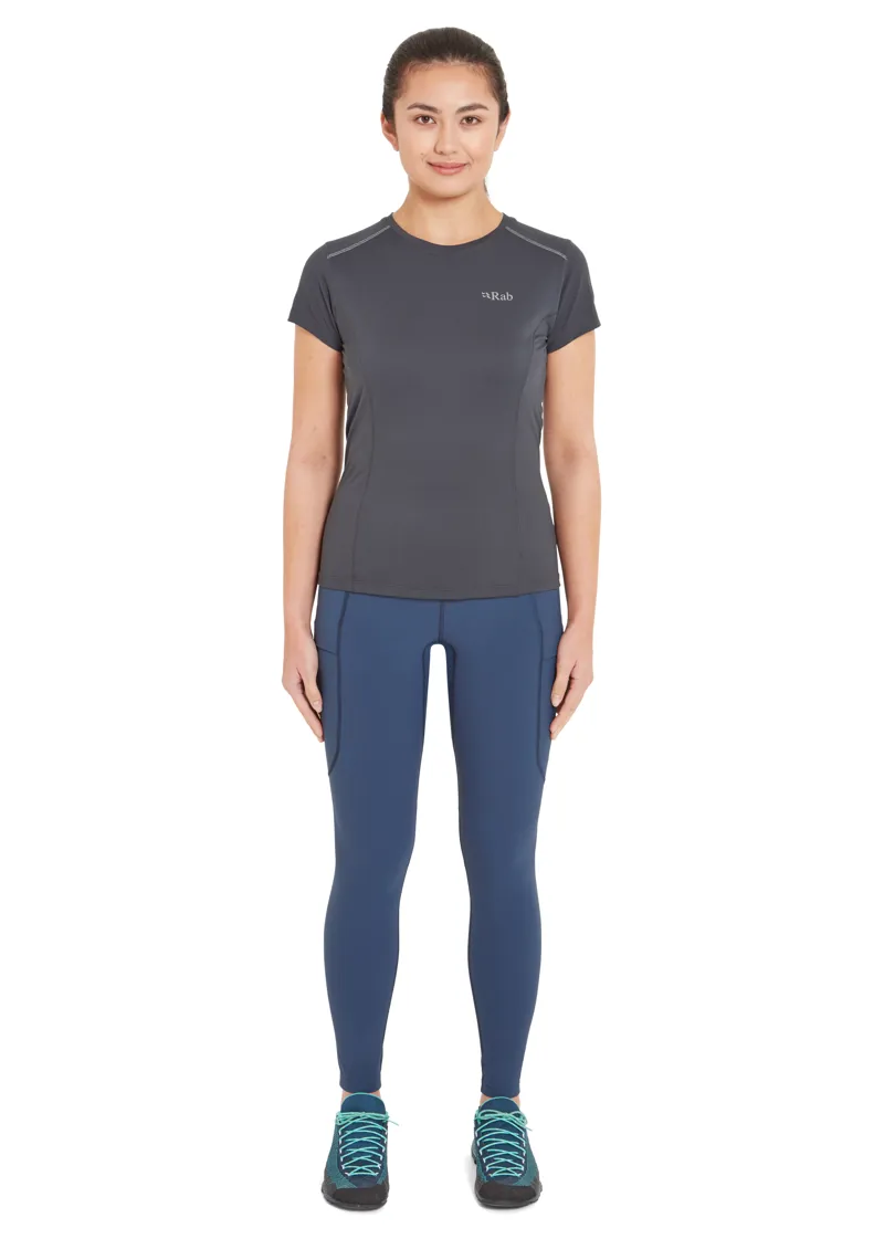 Rab Women's Incline AS Tights Tempest Blue-5