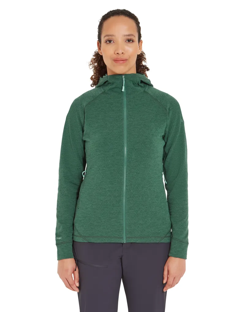 Rab Women's Nexus Hoodie Green Slate-2