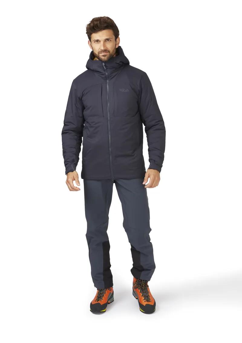Rab Mens Xenair Alpine Jacket Ebony/ Footprint
