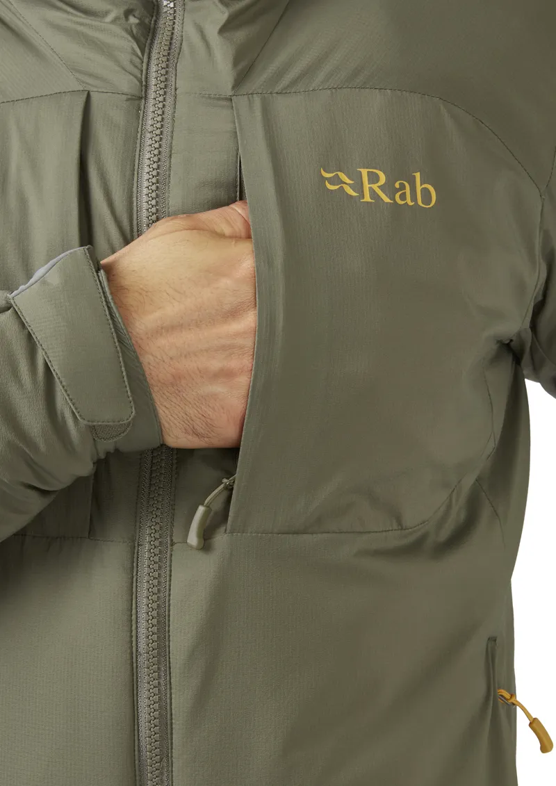 Rab Mens Xenair Alpine Jacket Light Khaki-9