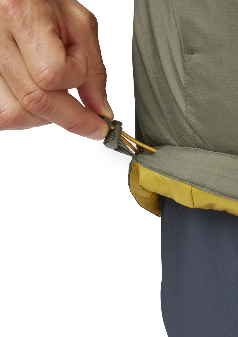 Rab Mens Xenair Alpine Jacket Light Khaki-7