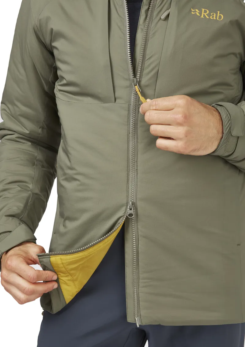 Rab Mens Xenair Alpine Jacket Light Khaki-6