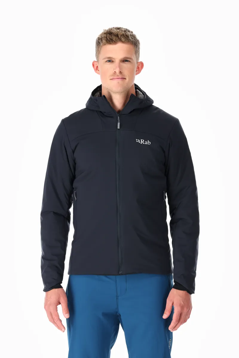 Rab Mens Xenair Alpine Light Jacket Ebony