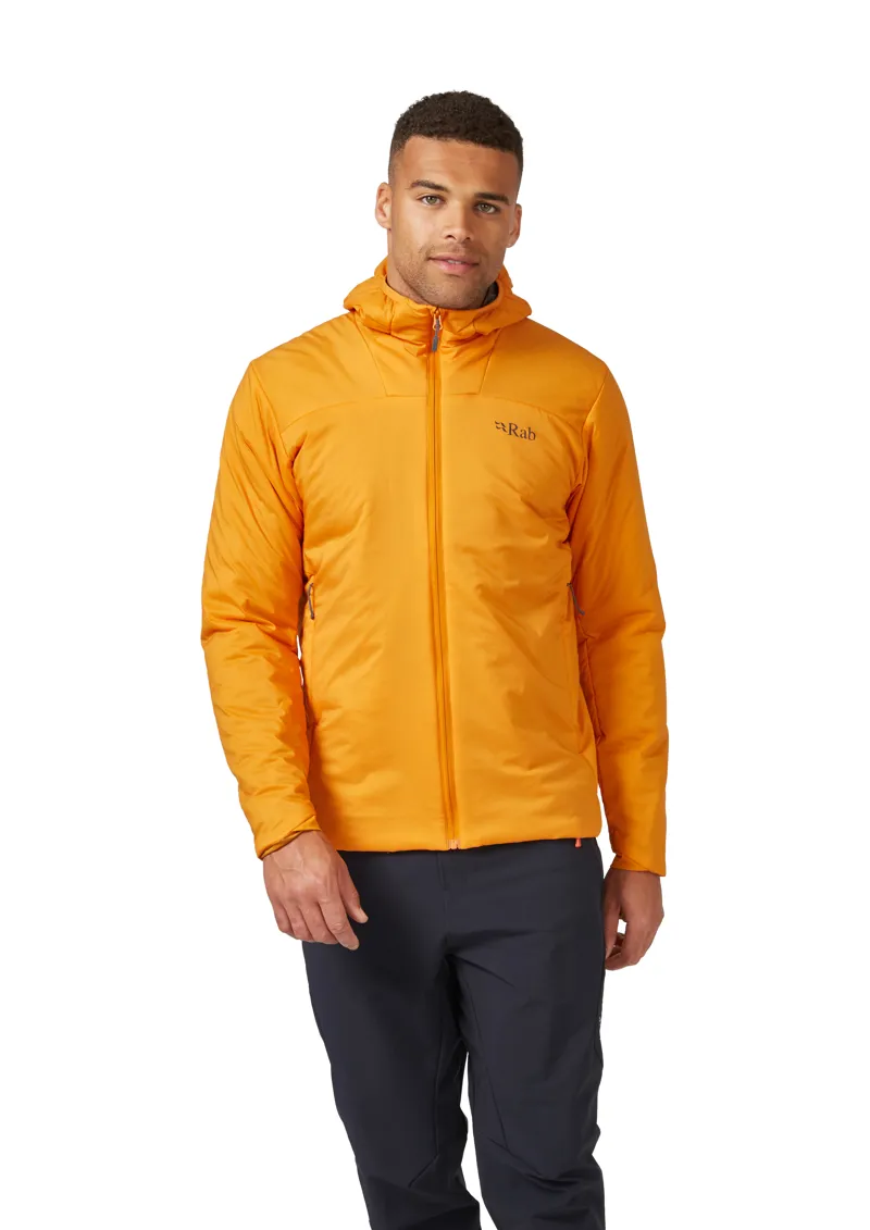 Rab Mens Xenair Alpine Light Jacket Marmalade-2