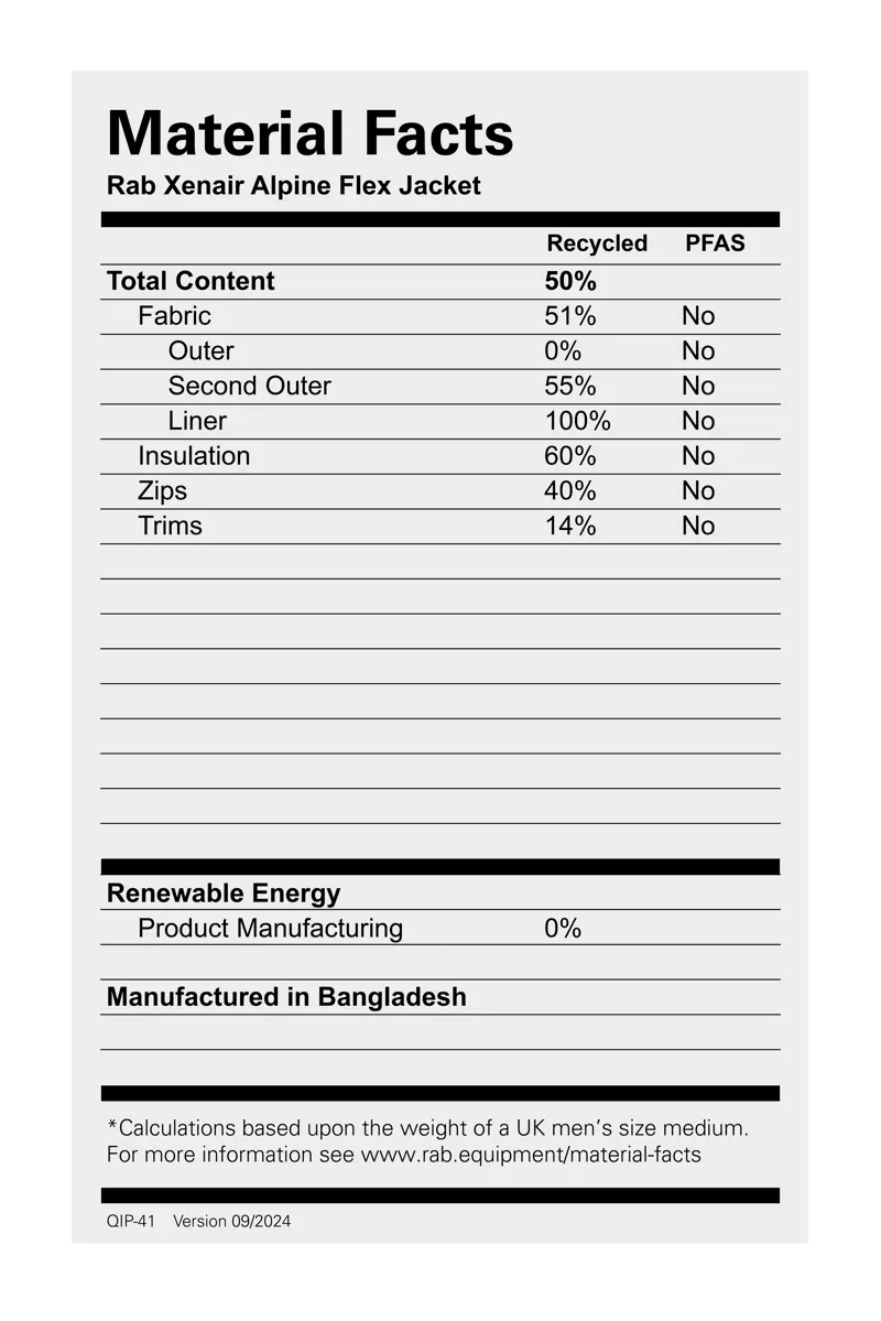 Rab Men's Xenair Alpine Flex Jacket Tuscan Red-2