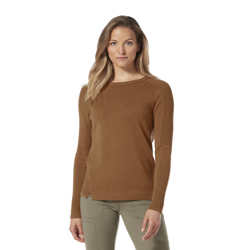 Royal Robbins Womens Ventour Sweater Walnut-1