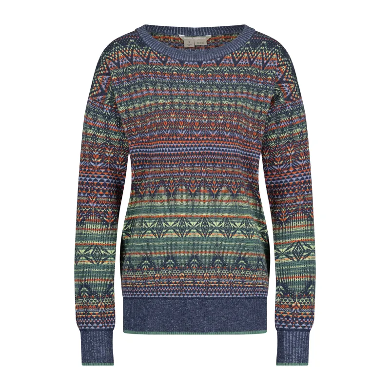 Royal Robbins Women's Westlands Relaxed Pullover Deep Blue Muir