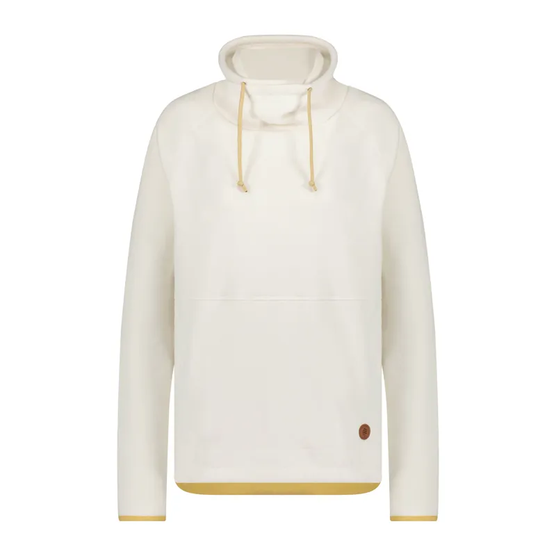 Royal Robbins Women's Arete Funnel Neck Ivory