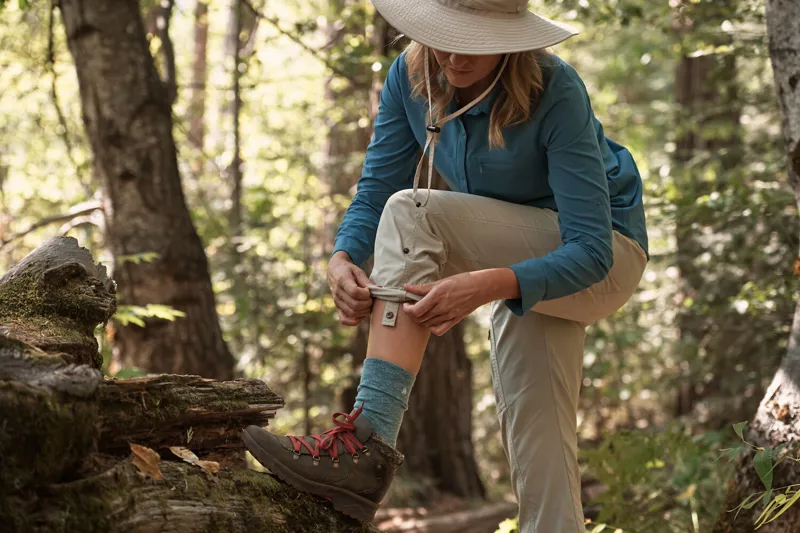 Royal Robbins Womens Bug Barrier Discovery III Pants Sandstone-4