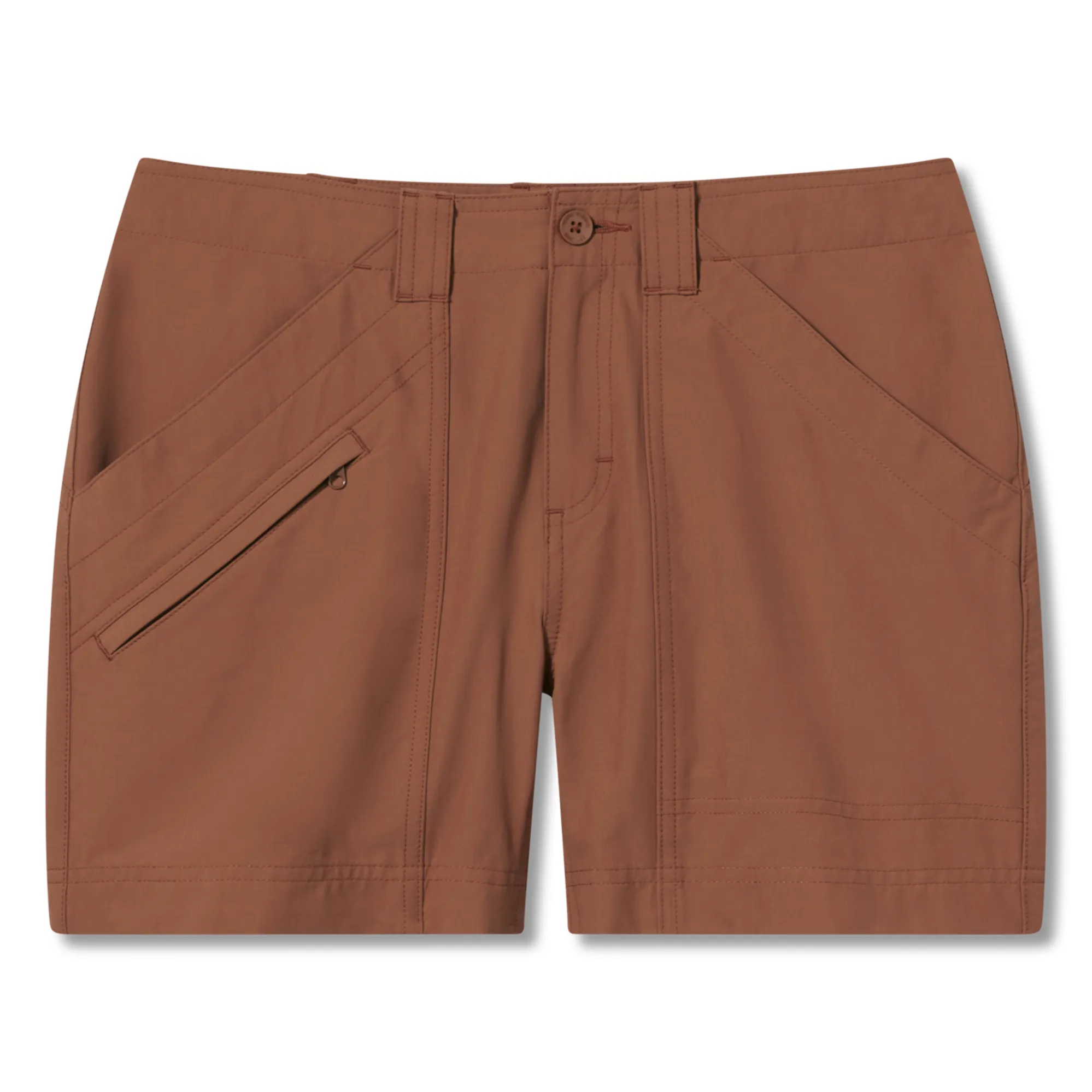 Royal Robbins Womens Backcountry Pro Shorts Clay
