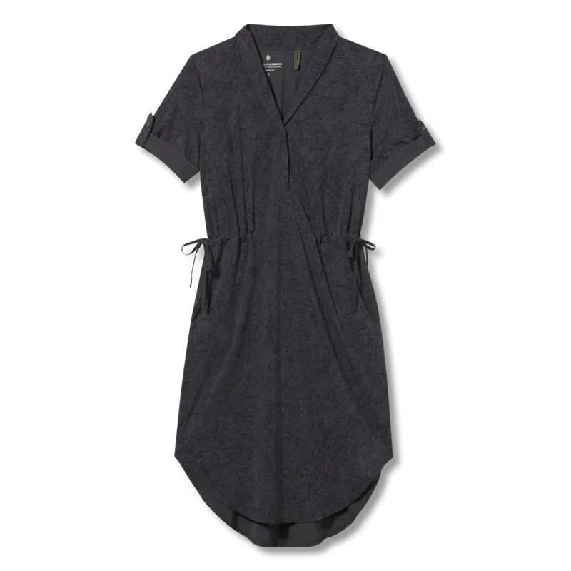 Royal Robbins Women's Spotless Traveler Dress SS Asphalt
