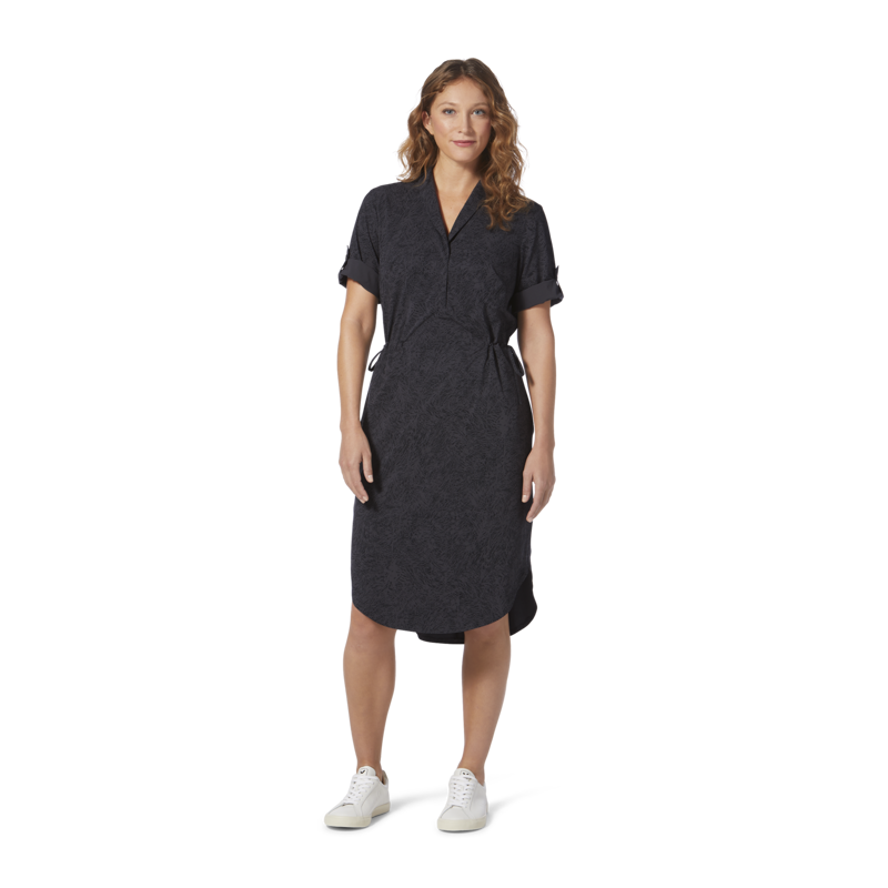 Royal Robbins Women's Spotless Traveler Dress SS Asphalt-1