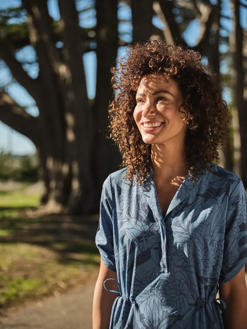 Royal Robbins Women's Spotless Traveler Dress SS Asphalt-5