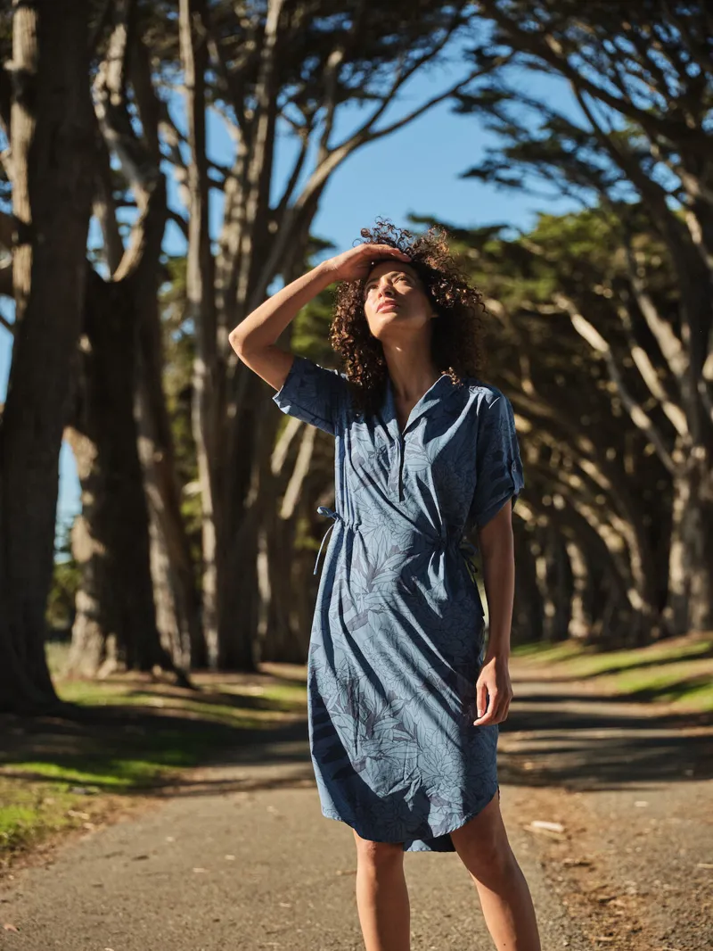 Royal Robbins Women's Spotless Traveler Dress SS Asphalt-3