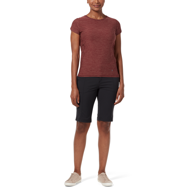 Royal Robbins Women's Discovery III Bermuda Short Black-2