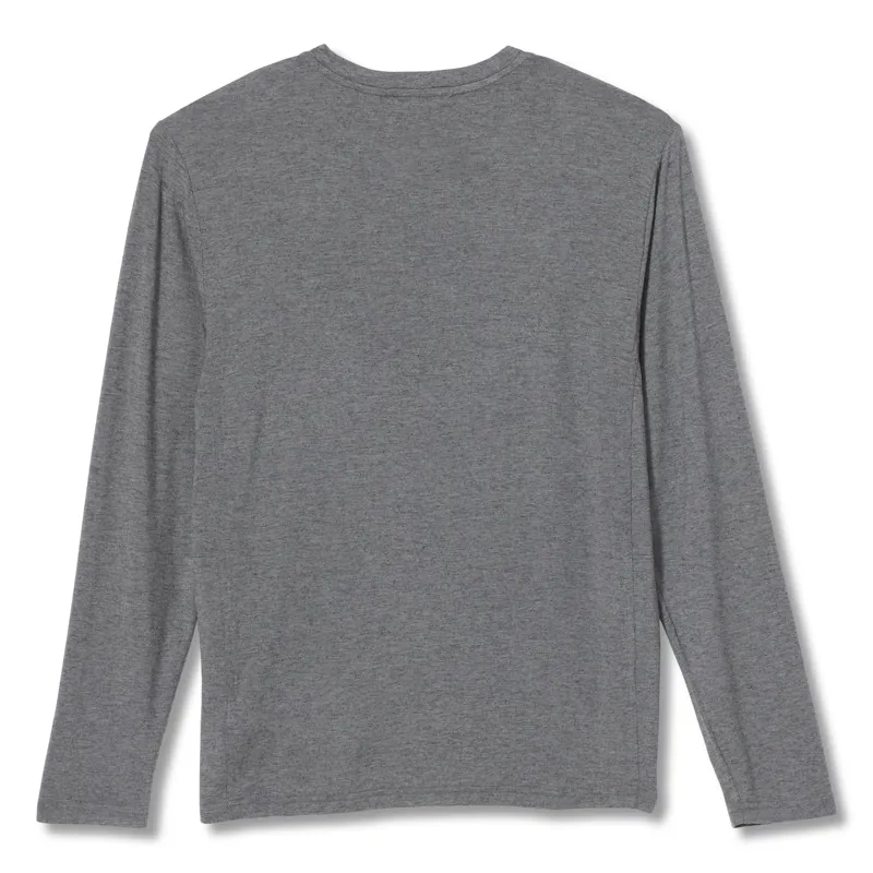 Royal Robbins Mens Venturelayer 200 Henley LS T-Shirt River Rock Heather-1